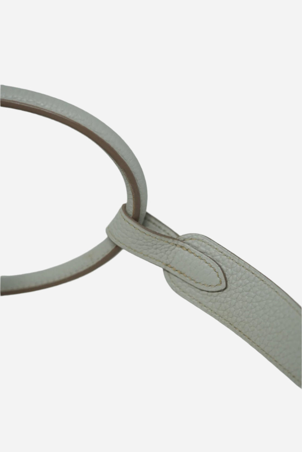 Hermes Lindy 30 TC Leather Square R 2004 Gris Perle