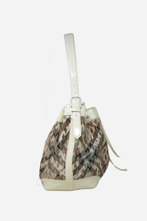 Burberry PVC Bucket Bag