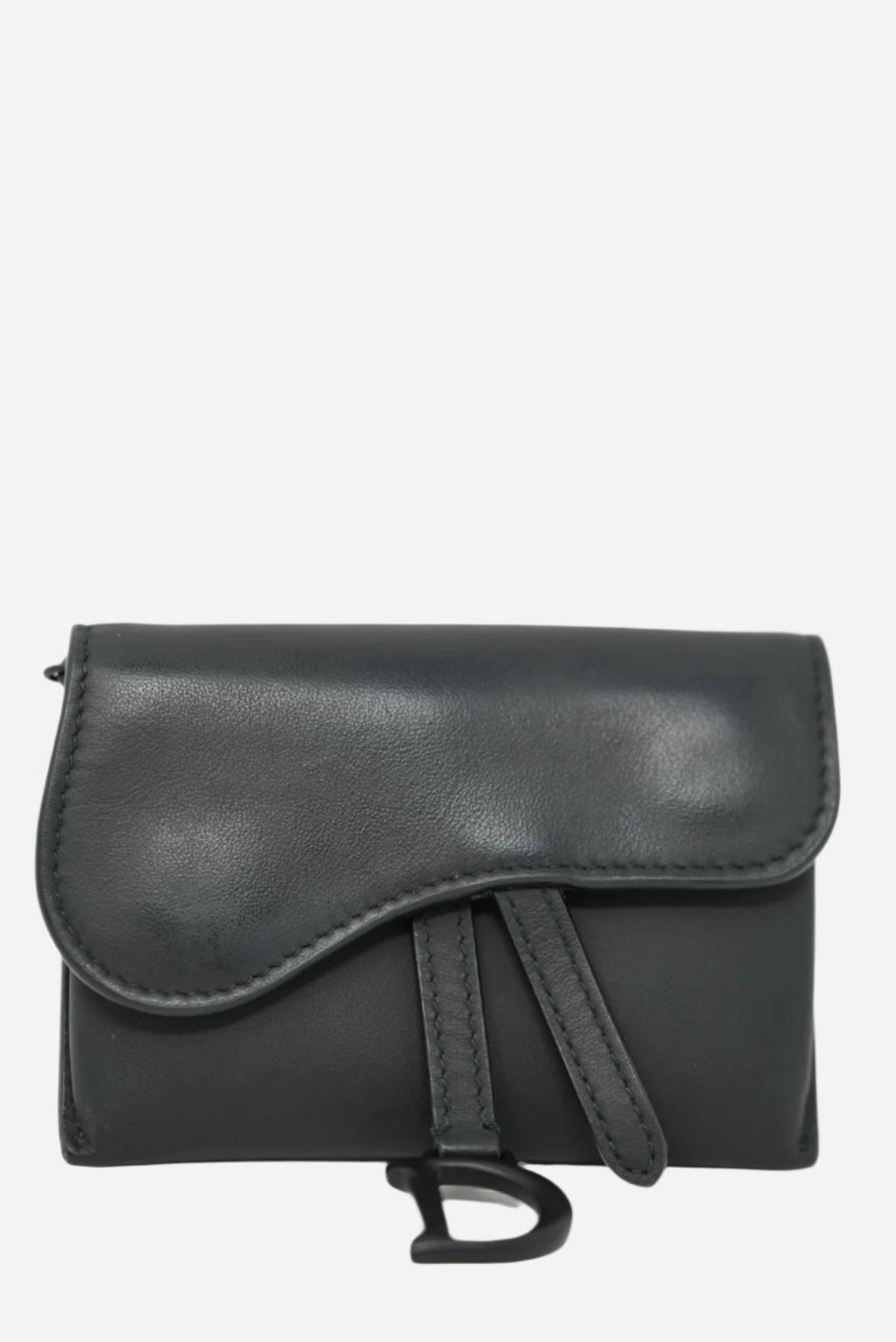 Dior Nano Saddle Pouch with Chain