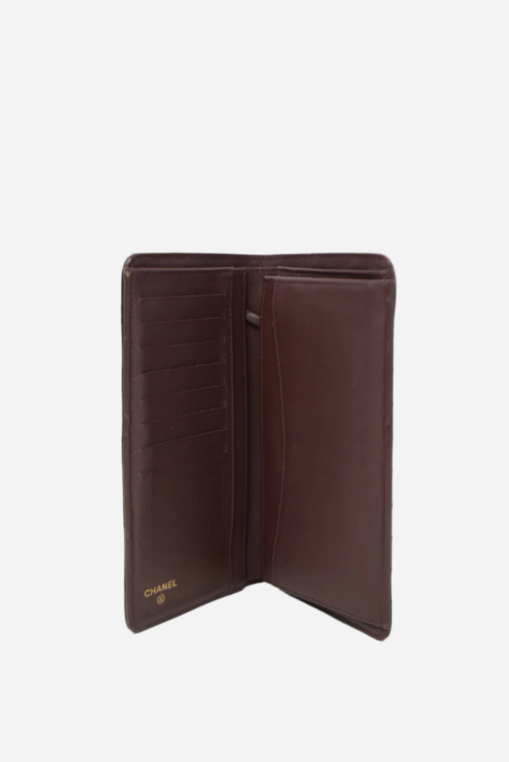 Pre-Owned Chanel Caviar Long Wallet
