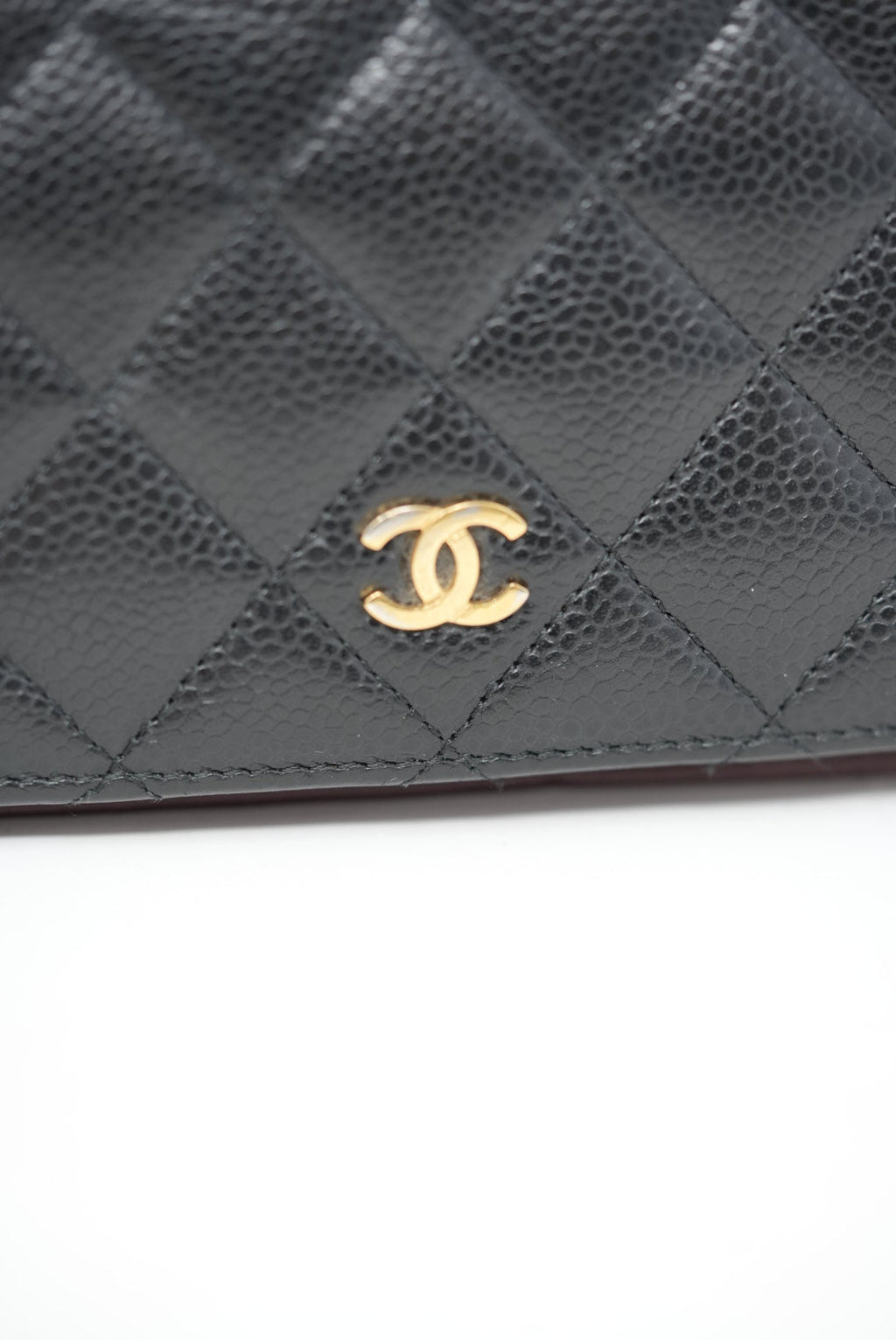 Pre-Owned Chanel Caviar Long Wallet