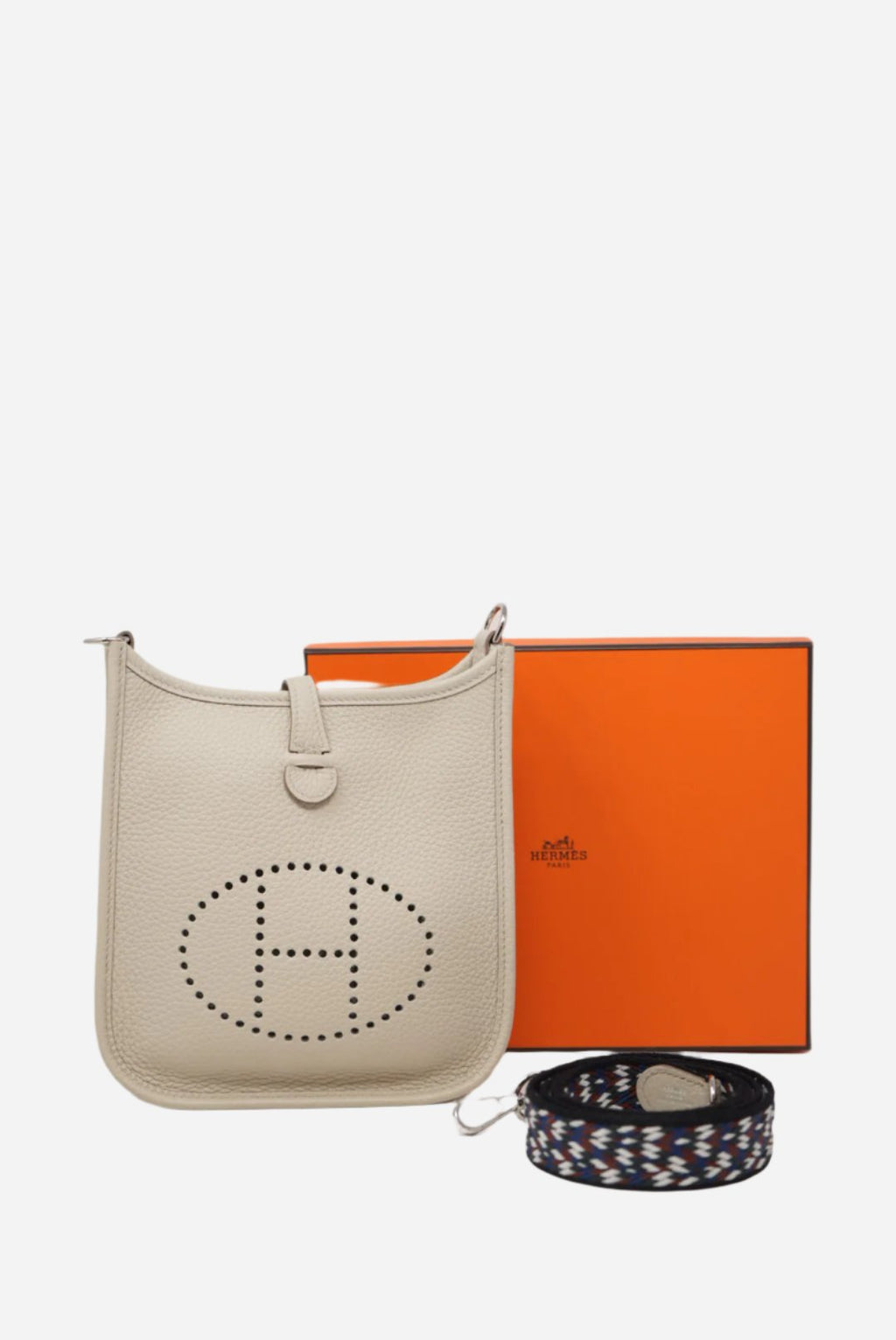 Hermes 2023 Taurillon Clemence Evelyne 16 Amazone Bag