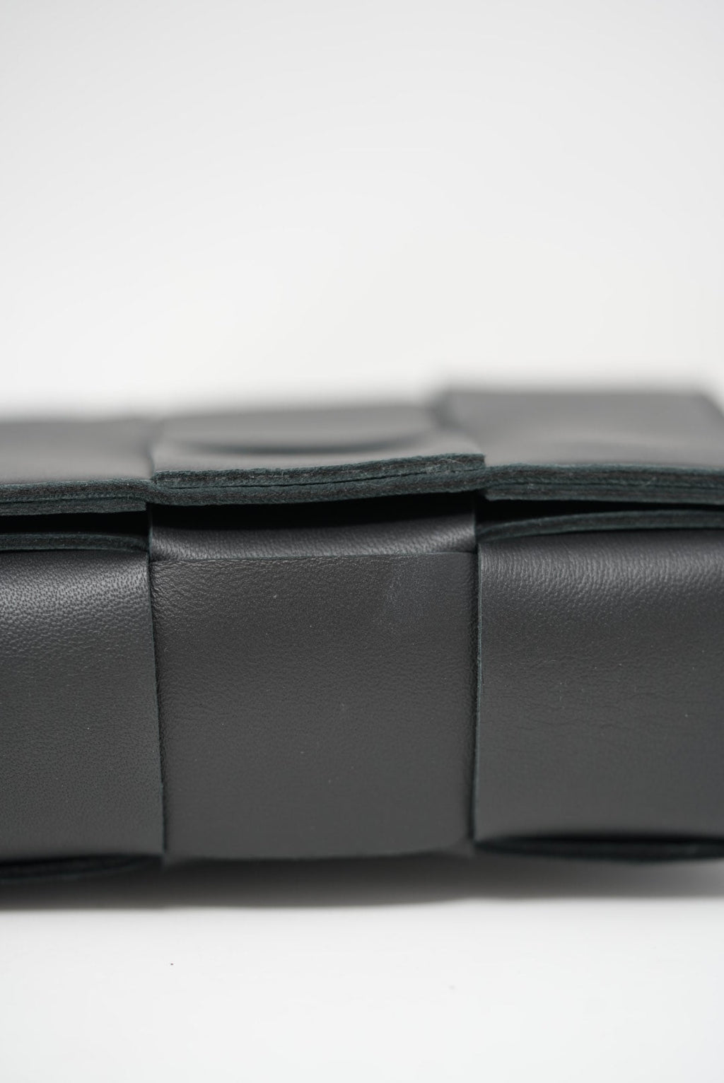 Bottega Veneta Black Cassette Belt Bag