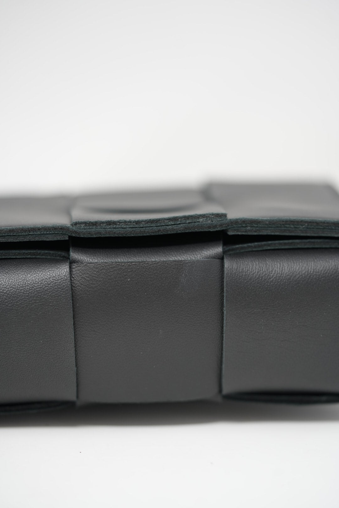 Bottega Veneta Black Cassette Belt Bag