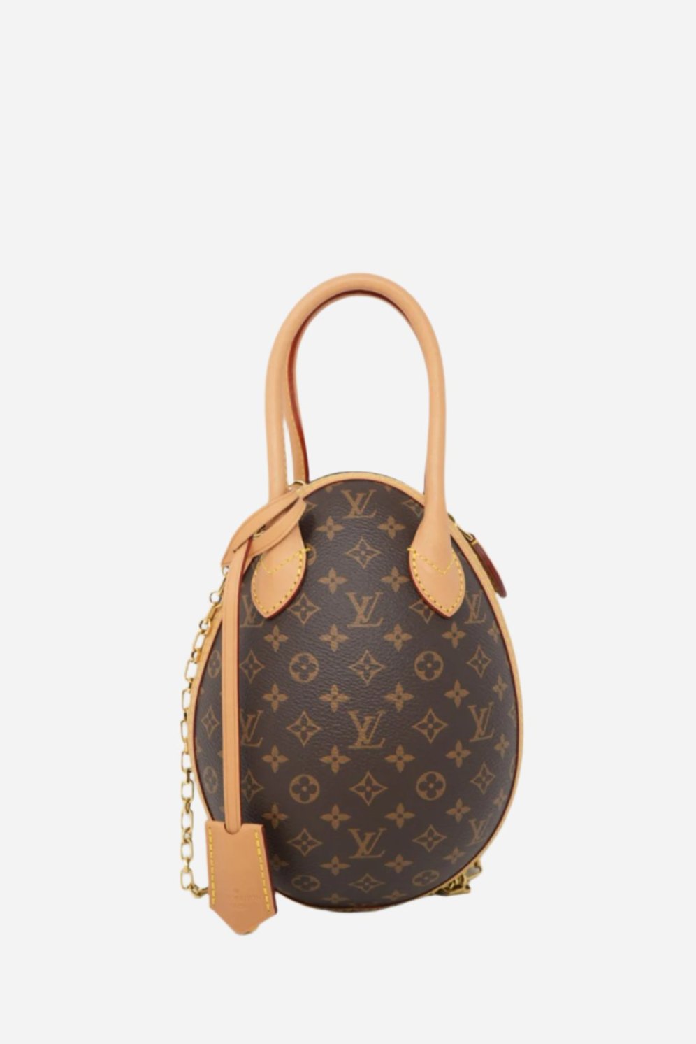 Louis Vuitton 2022 Brown Canvas Monogram Egg Bag