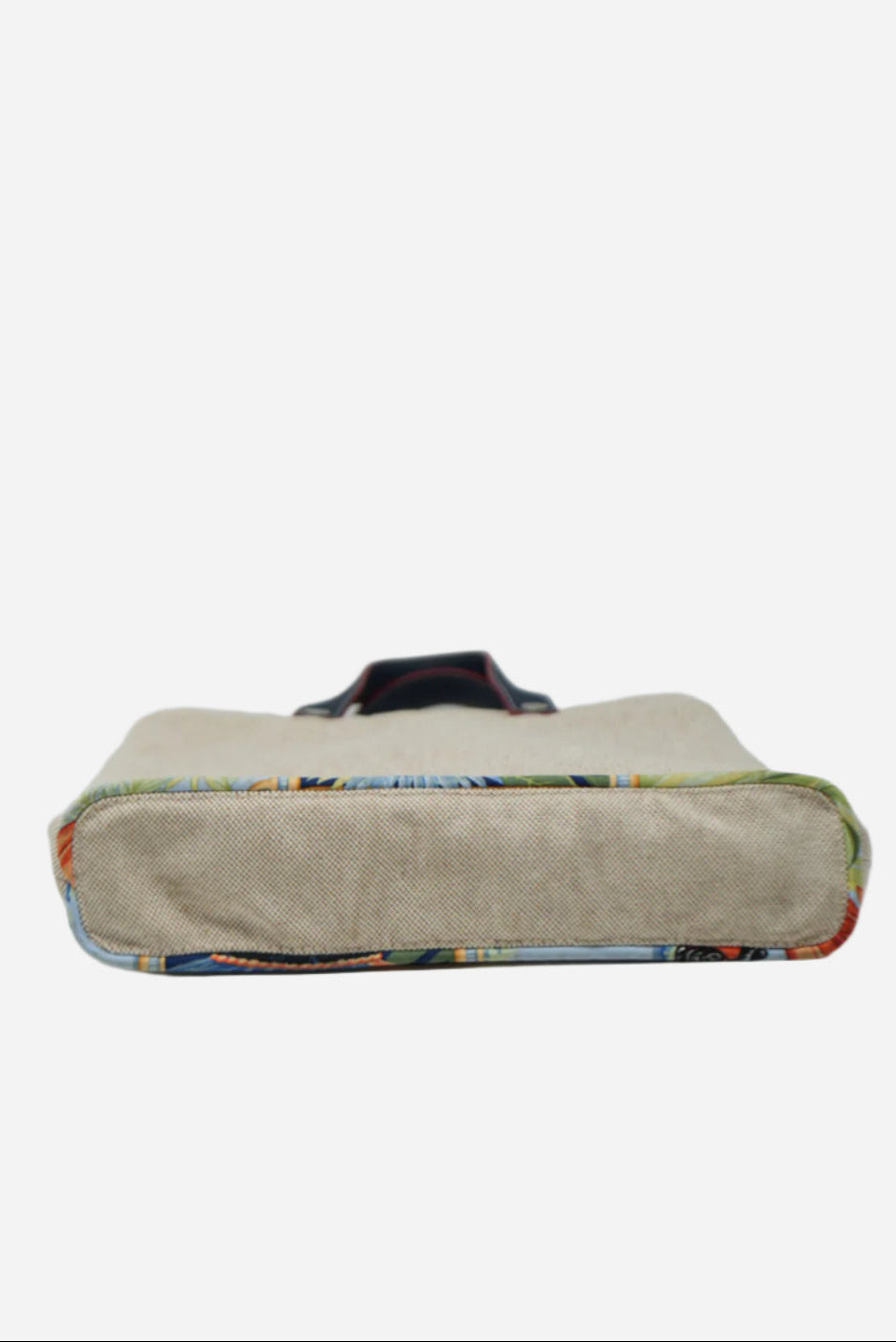 Hermes Canvas Taurillon Silk Petit H Tote