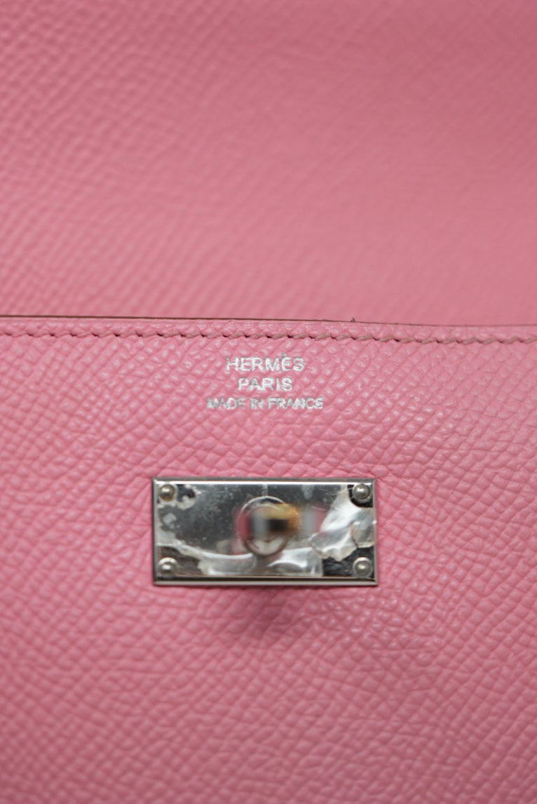 Hermes 2014 Epsom Long Kelly Wallet