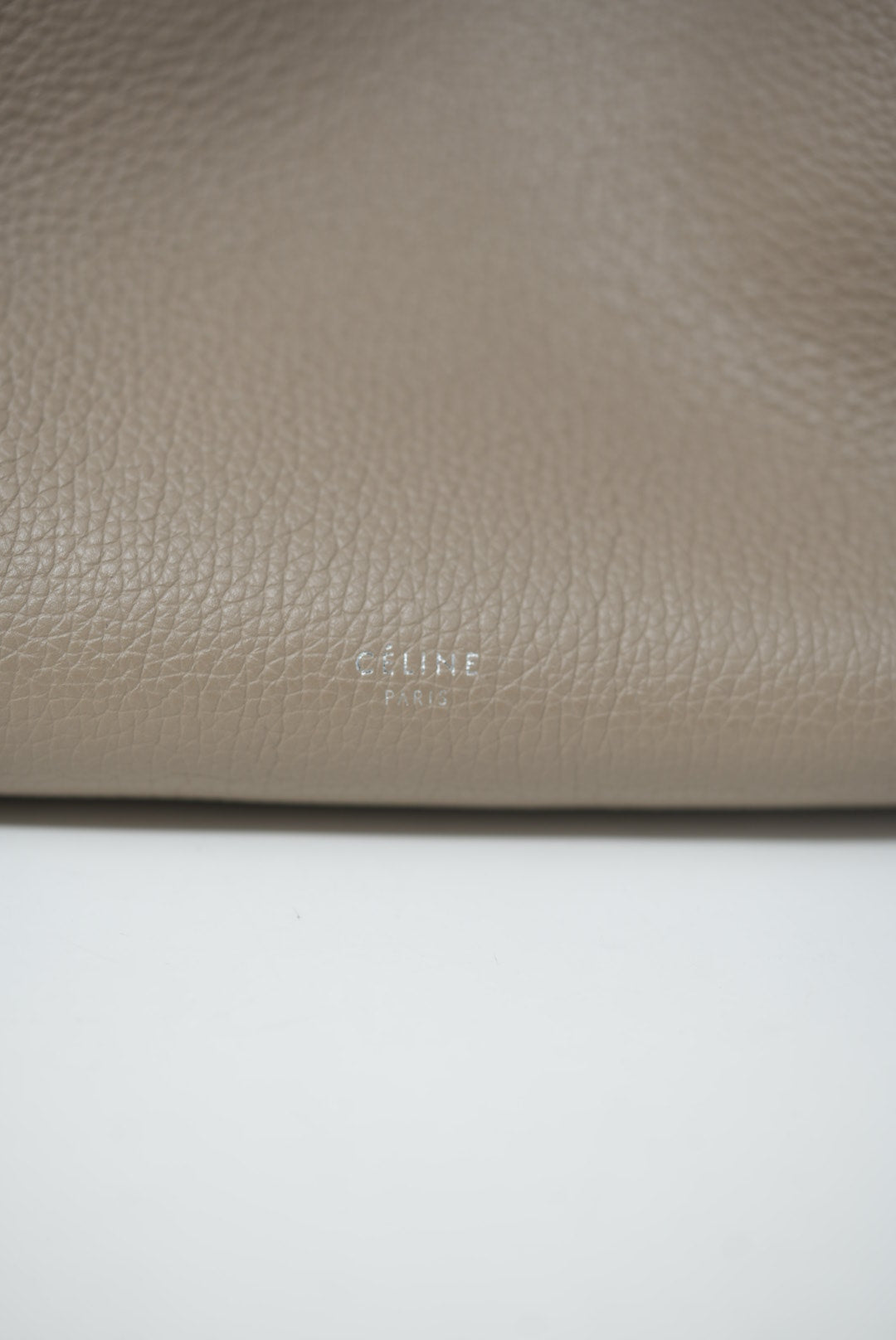 Celine 2018 Beige Calfskin Small Big Bag