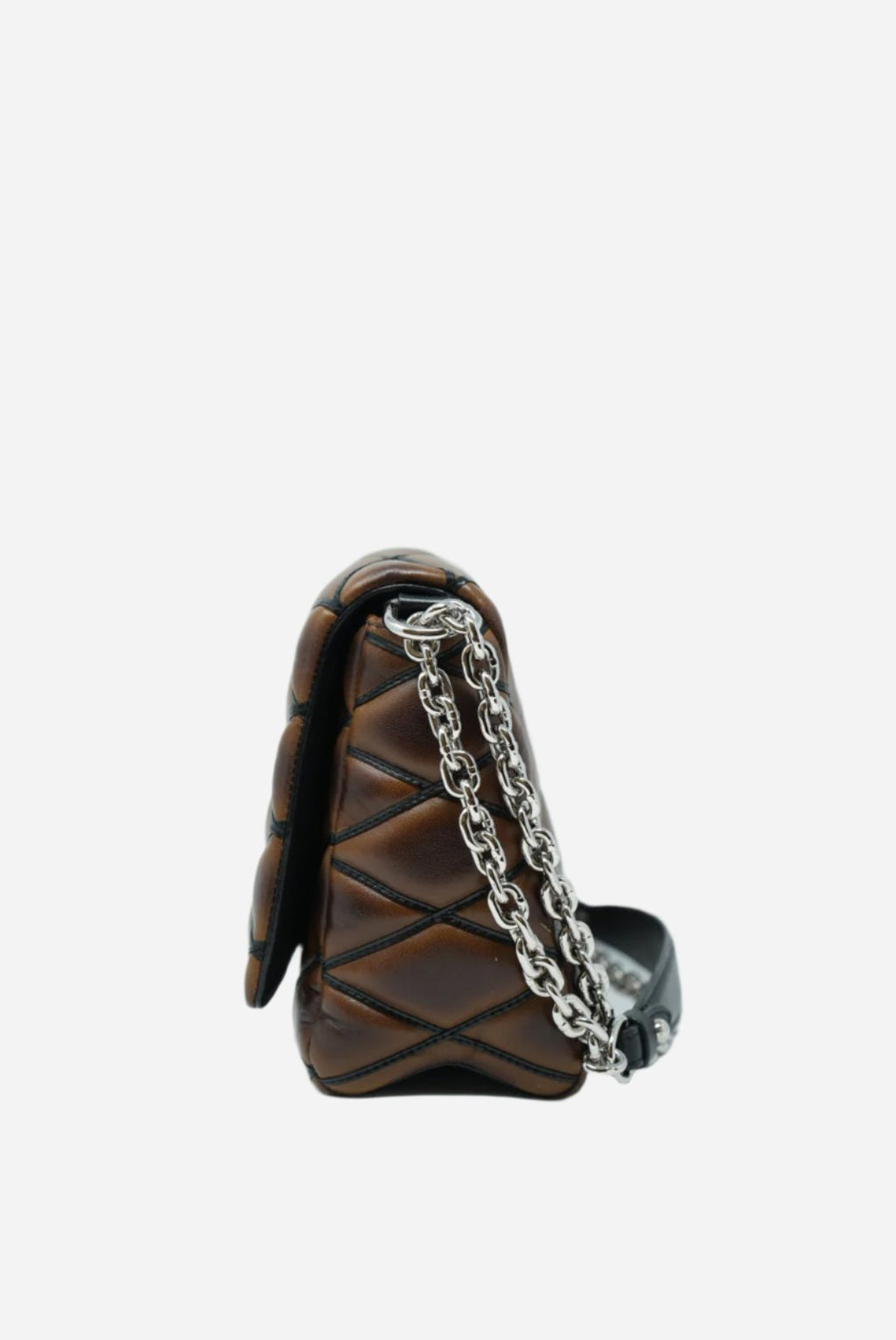 Louis Vuitton Leather Malletage MM Shoulder Bag