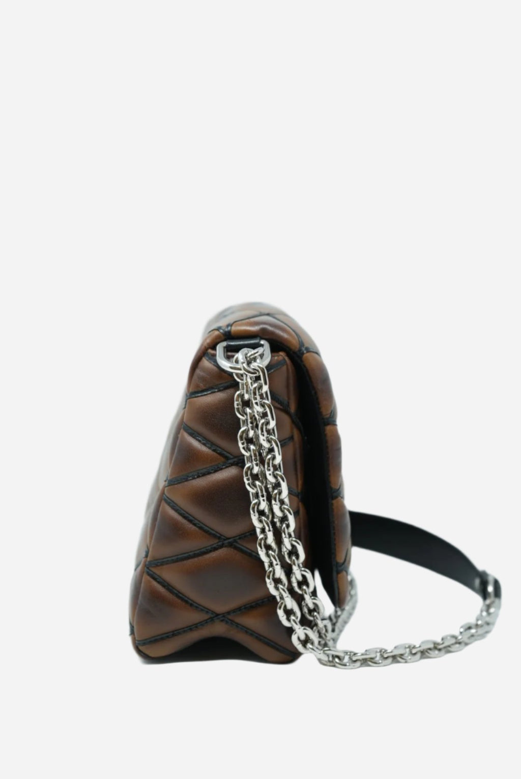 Louis Vuitton Leather Malletage MM Shoulder Bag