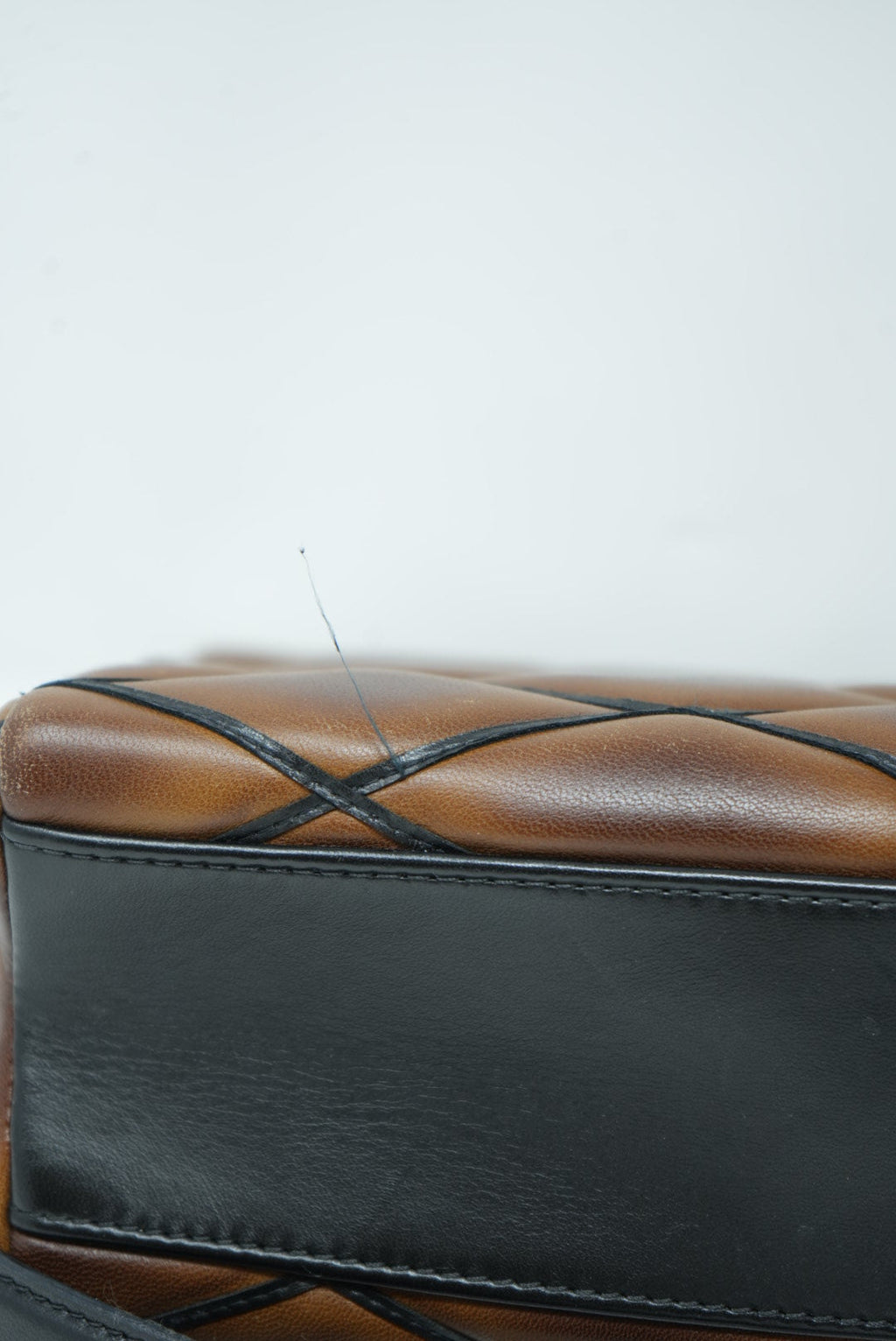 Louis Vuitton Leather Malletage MM Shoulder Bag