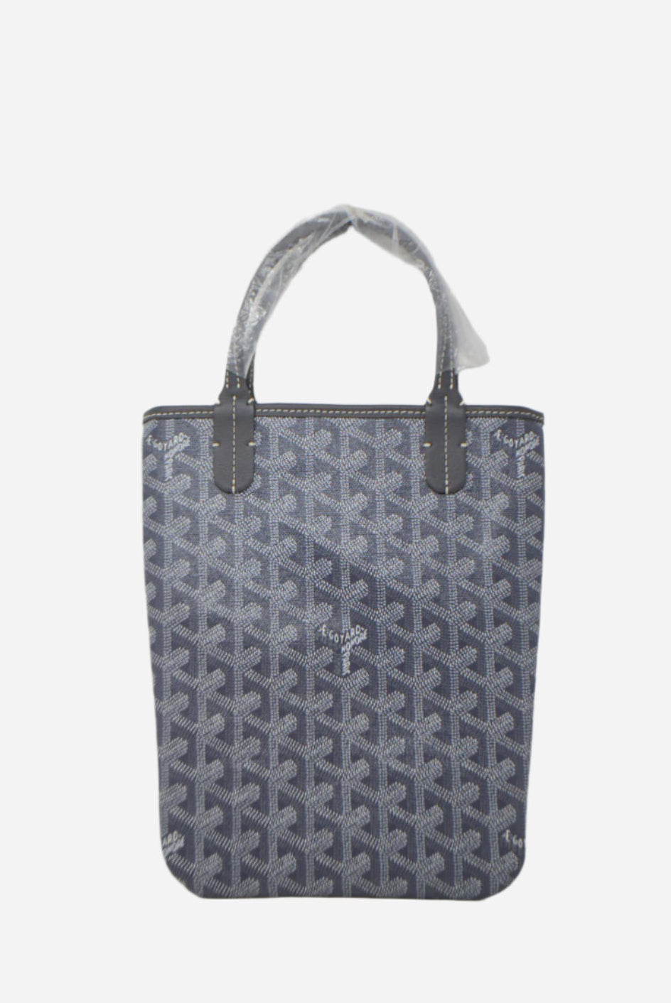 Goyard Grey Goyardine Poitiers Tote
