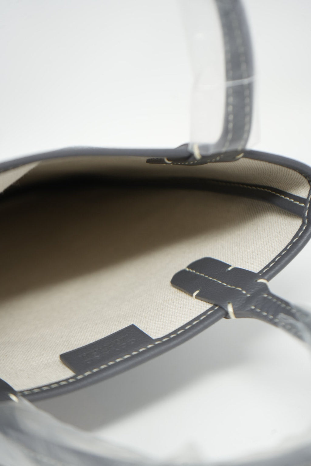 Goyard Grey Goyardine Poitiers Tote