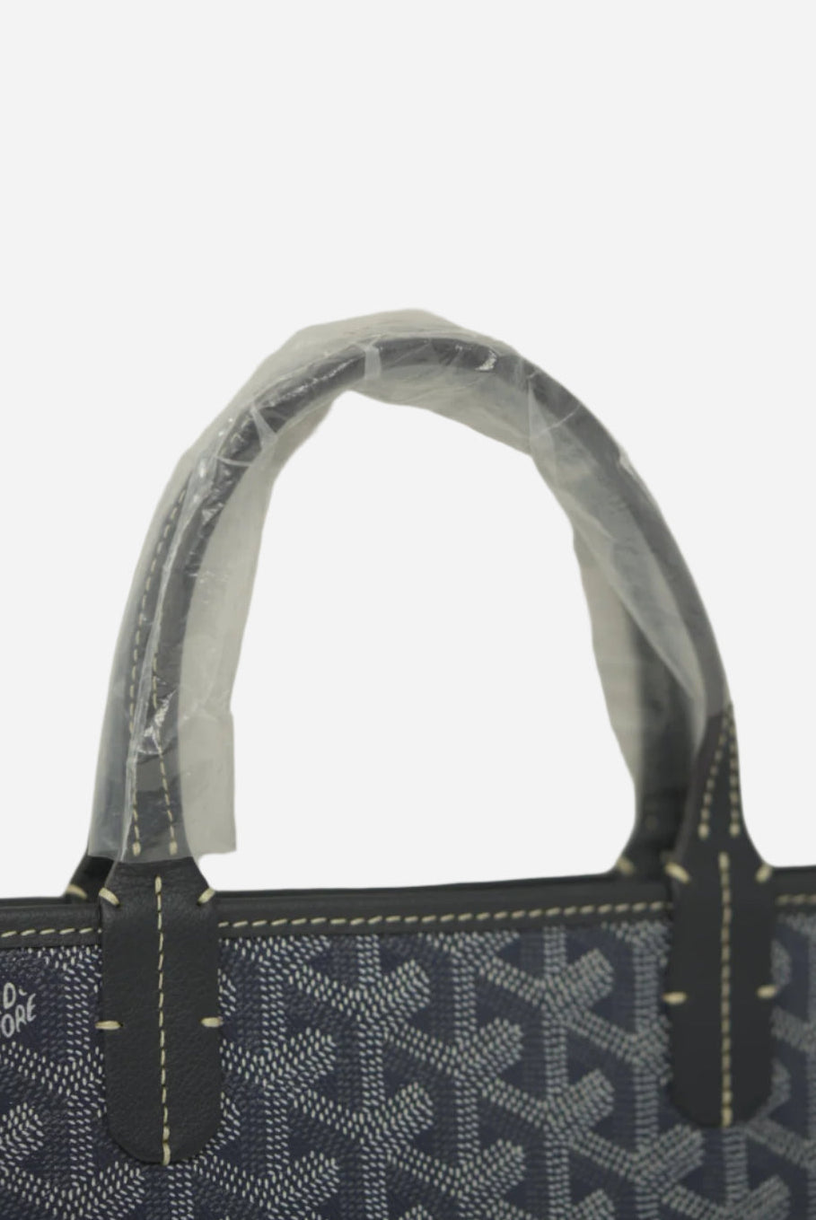 Goyard Grey Goyardine Poitiers Tote