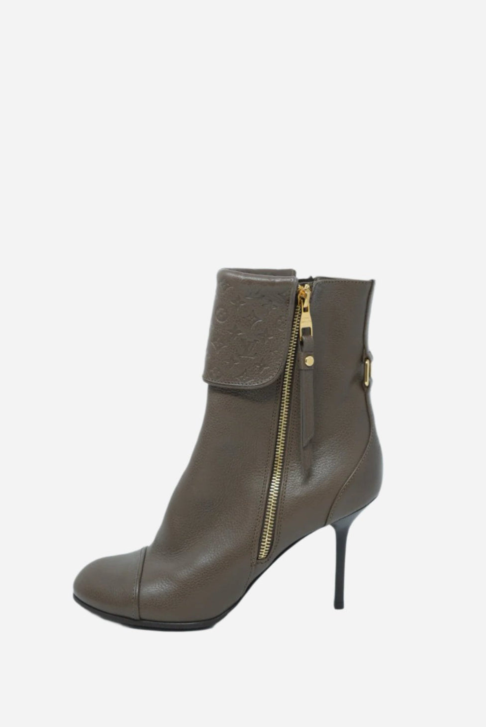 Louis Vuitton Empreinte Inspired Ankle Boots Size 37.5