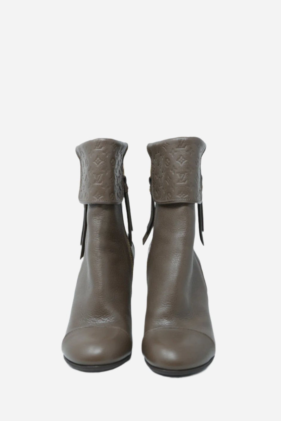 Louis Vuitton Empreinte Inspired Ankle Boots Size 37.5