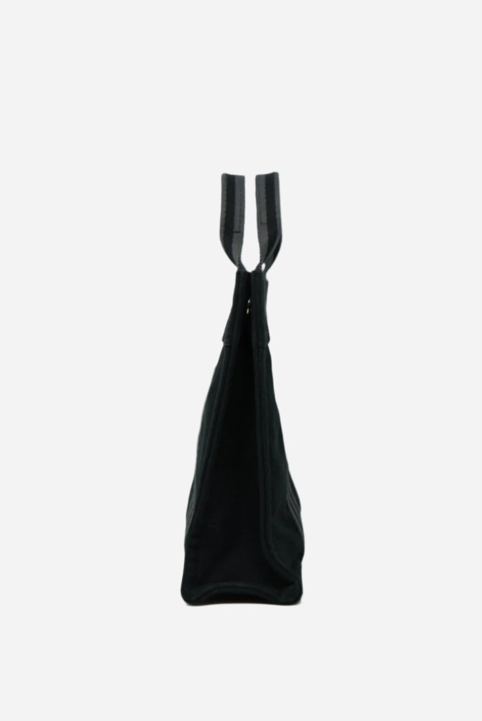 Hermès Black Canvas Vintage Mini Tote Bag