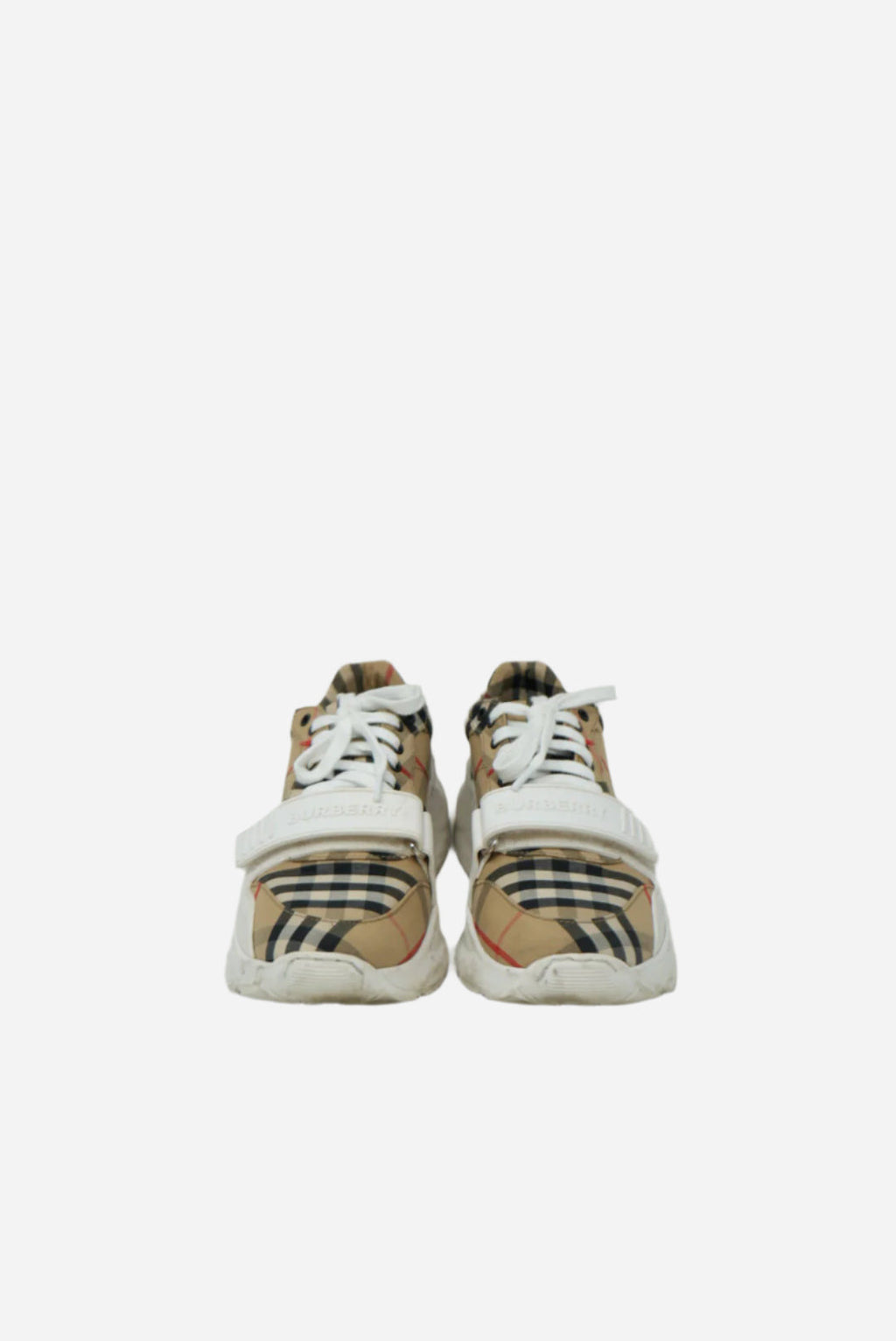 Burberry Regis Check Sneakers Size 37.5