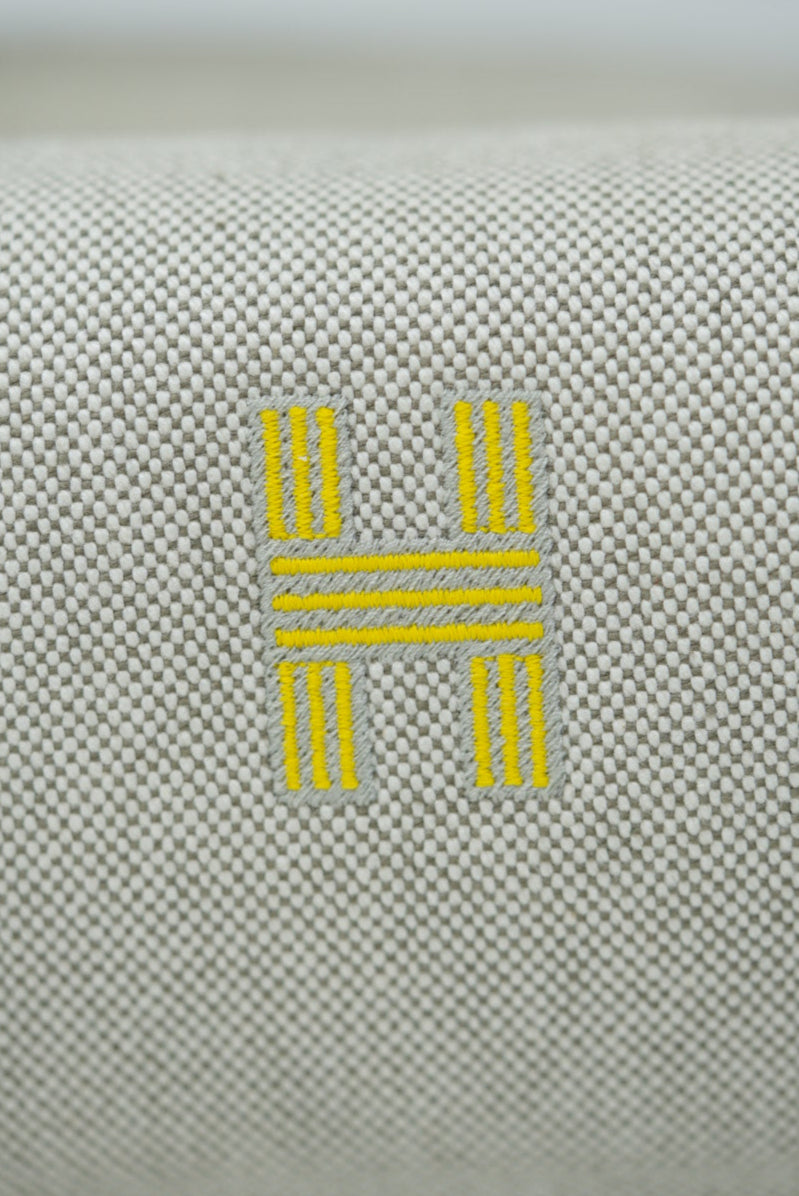 Hermes Small Canvas Bride-a-Brac Case Jaune Citron