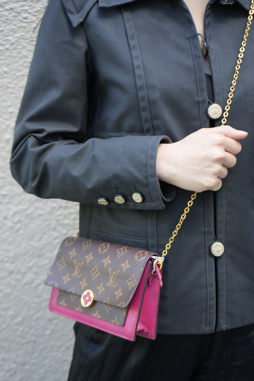 Louis Vuitton 2019 Monogram Flore Wallet on Chain