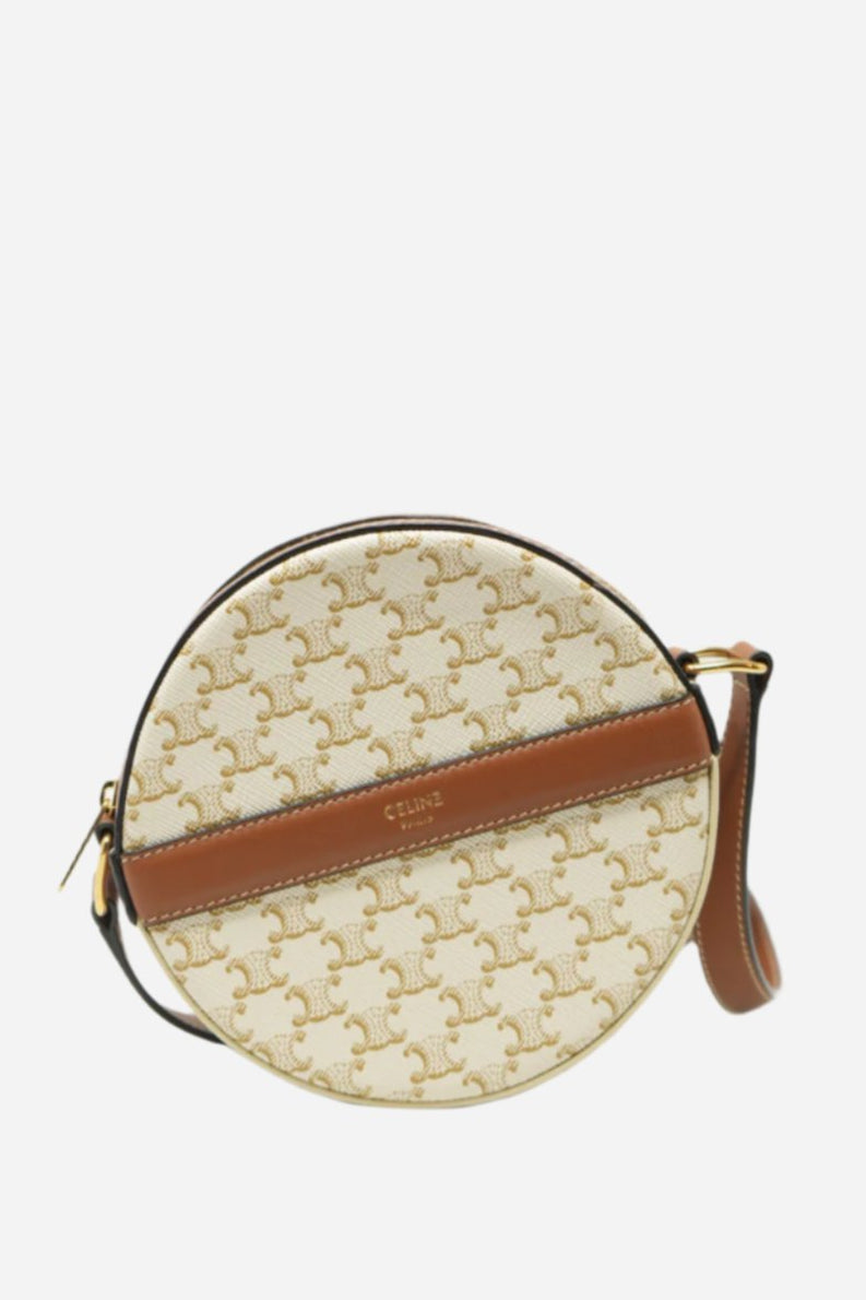 Celine Triomphe Round Crossbody