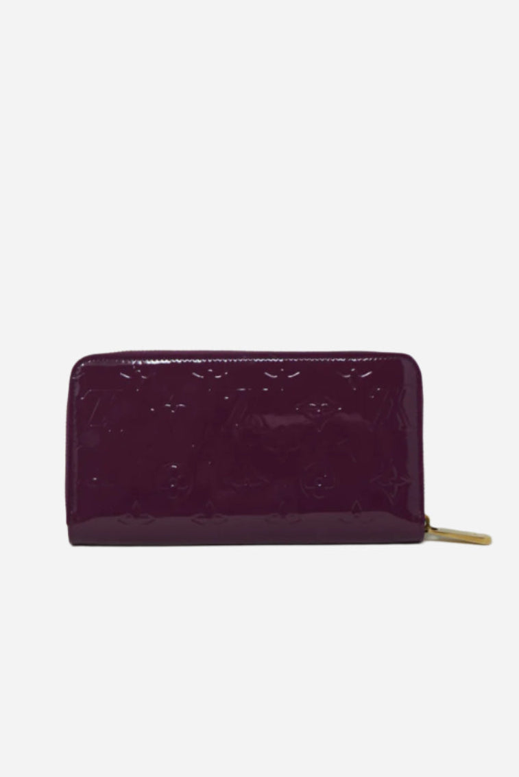 Louis Vuitton Patent Long Zippy Wallet