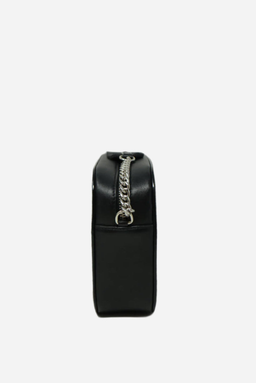 Jimmy Choo Metallic Fabric Crossbody Bag