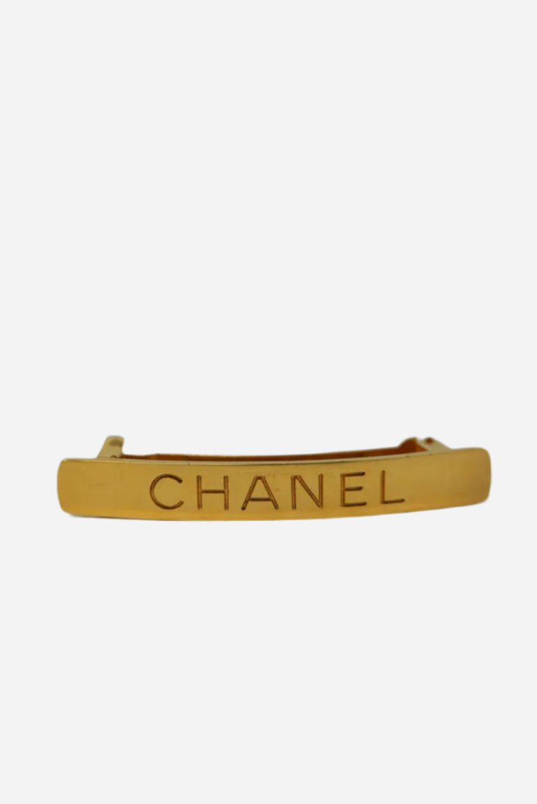 Pre-owned Chanel CC Logo Hair Barrett