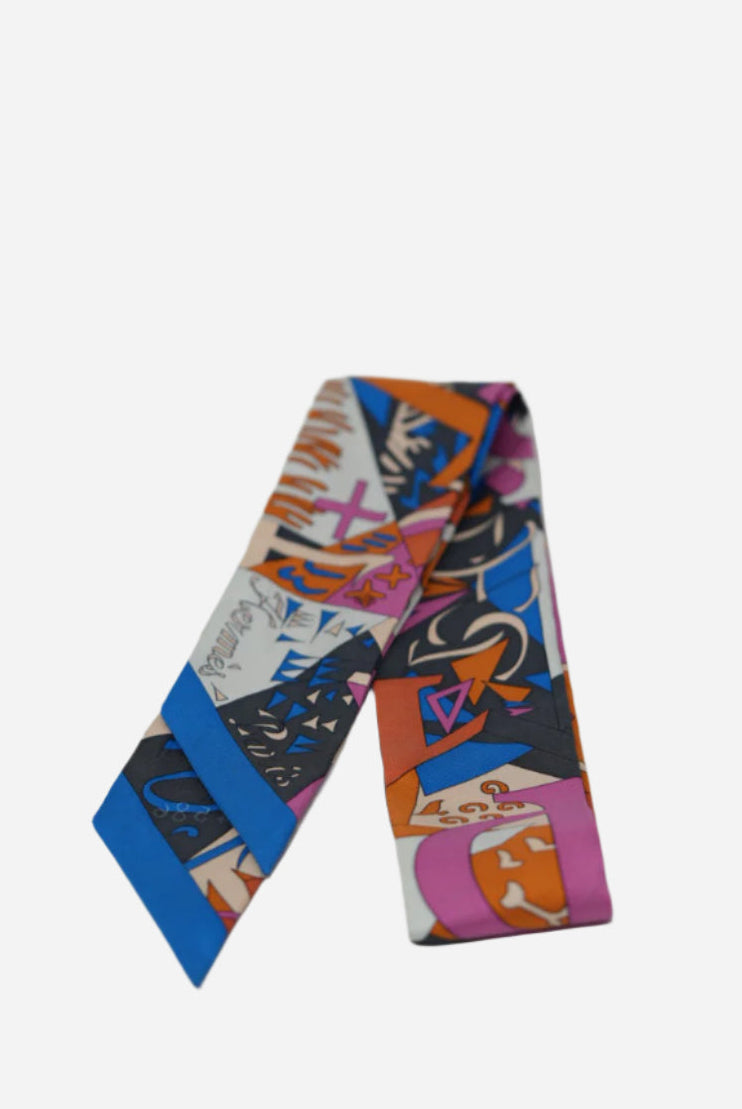Hermes Silk Twilly Scarf