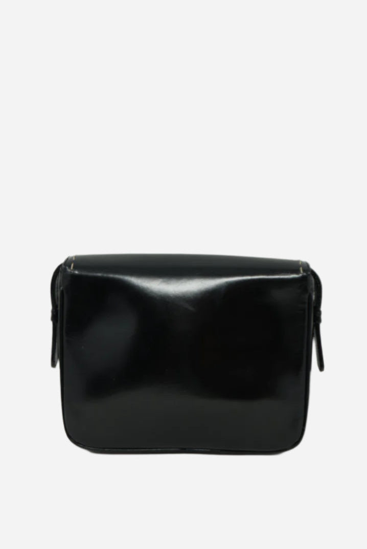 Celine Black Leather Crossbody Bag