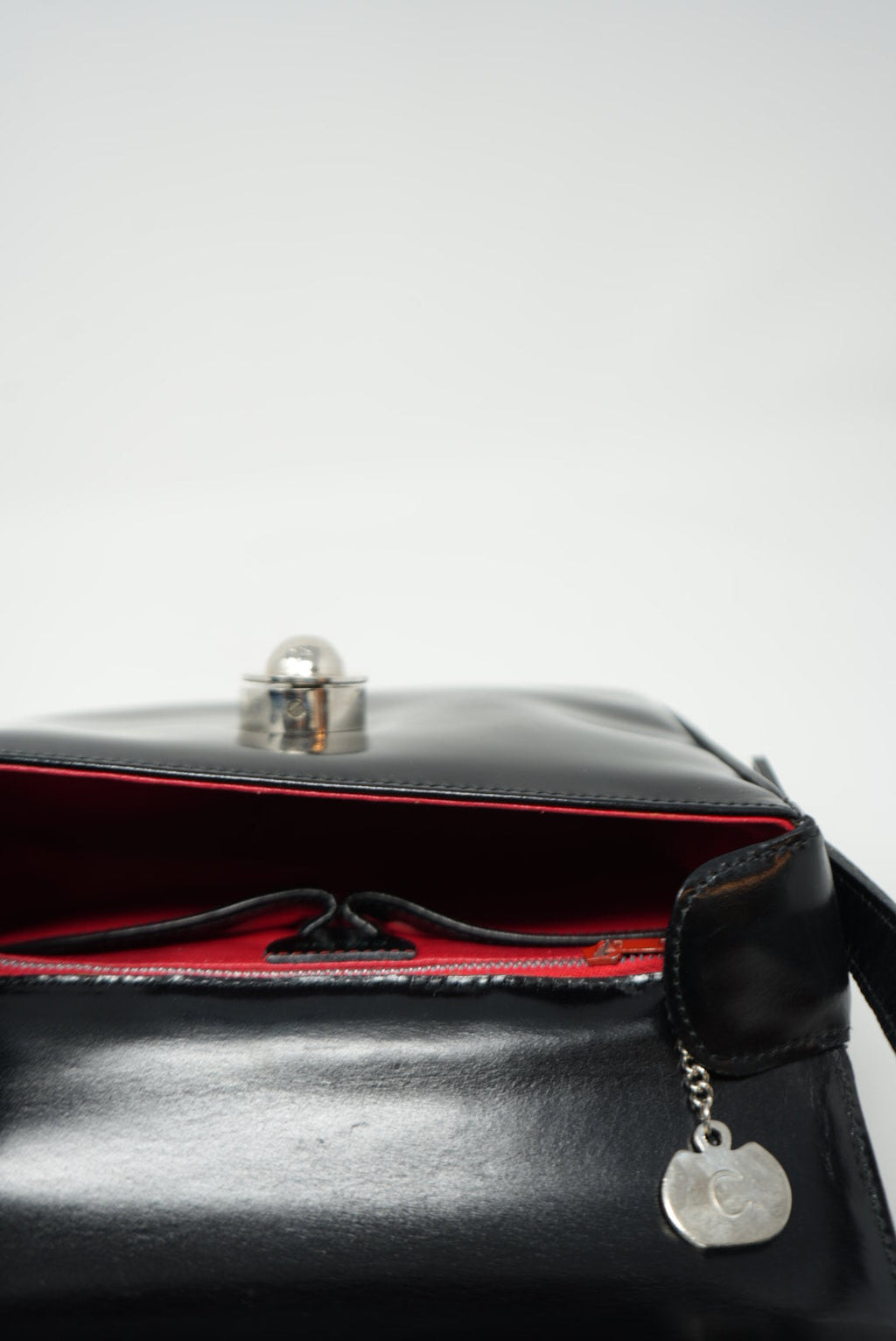 Celine Black Leather Crossbody Bag
