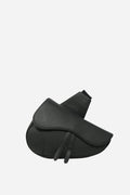 Dior Saddle Bag Black Grained Calfskin