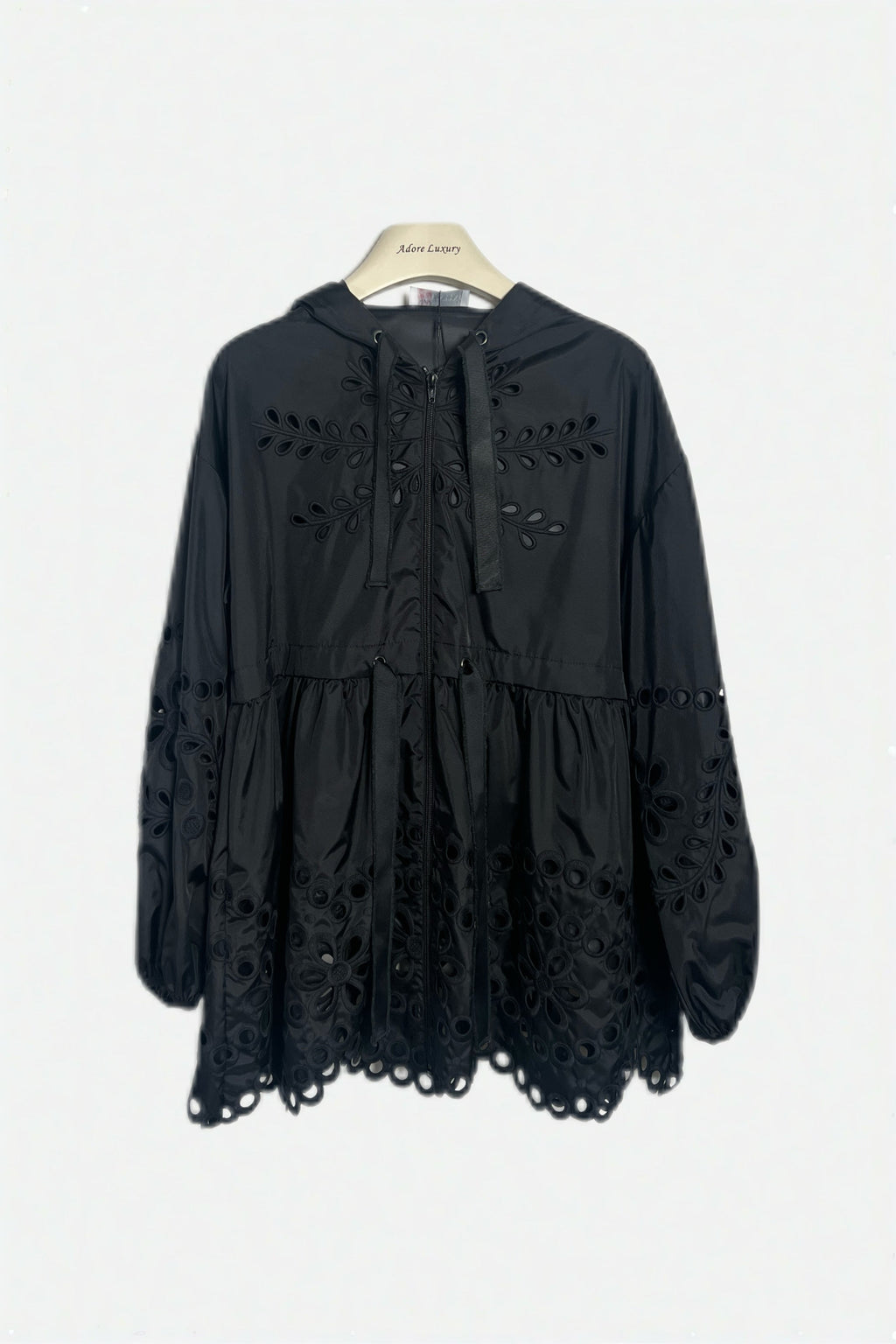 Red Valentino Nylon Floral Jacket Size 40