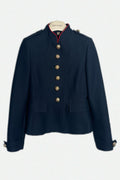 Burberry Military Style Wool Jacket Size 2