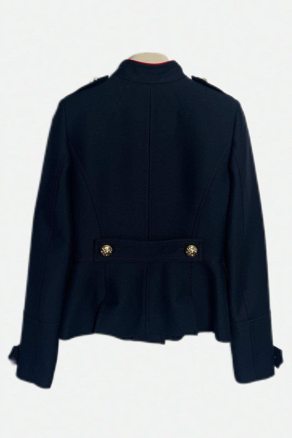 Burberry Military Style Wool Jacket Size 2