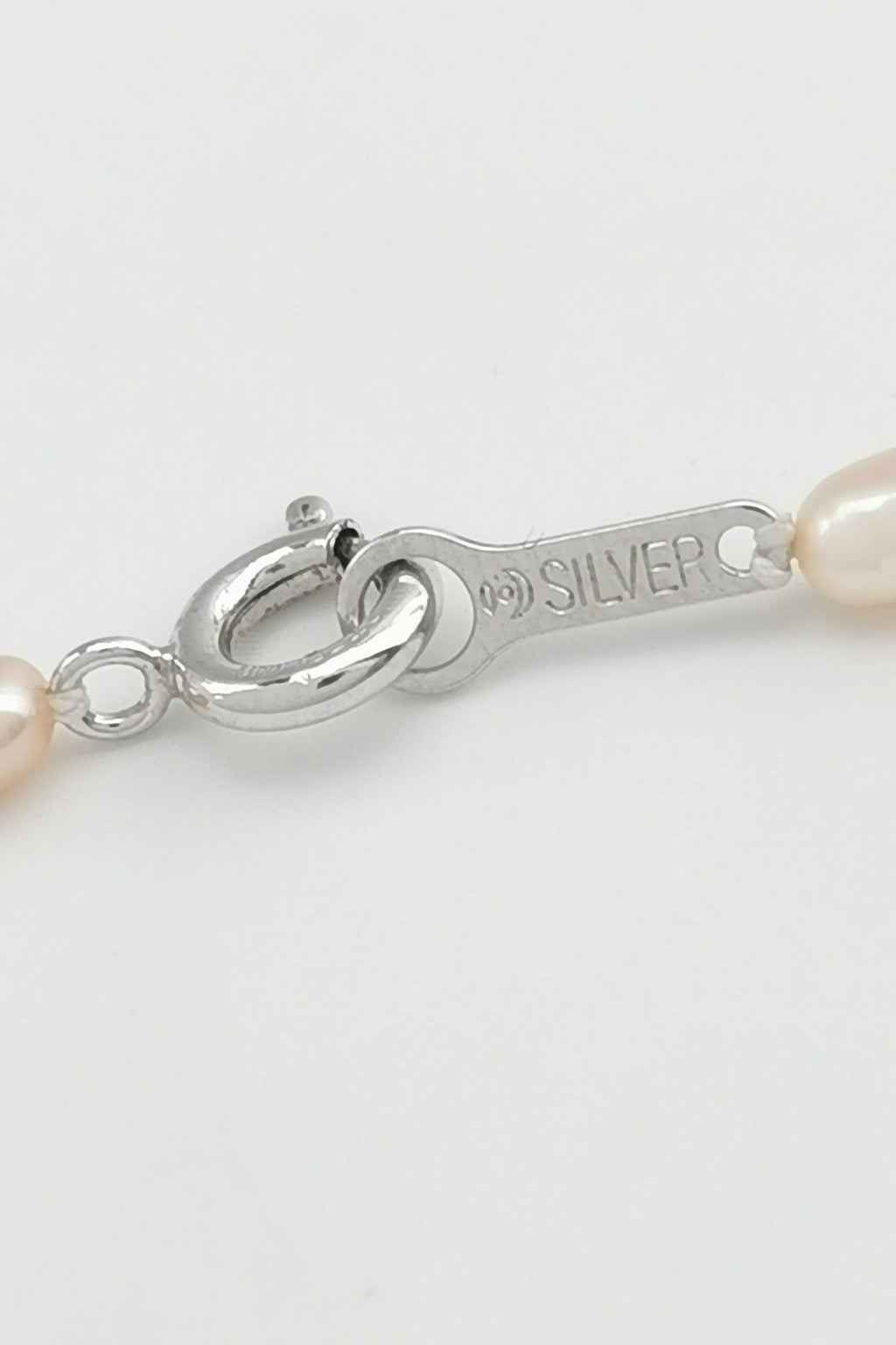 TASAKI Vintage Baby Pearl Necklace With Silver Clasp