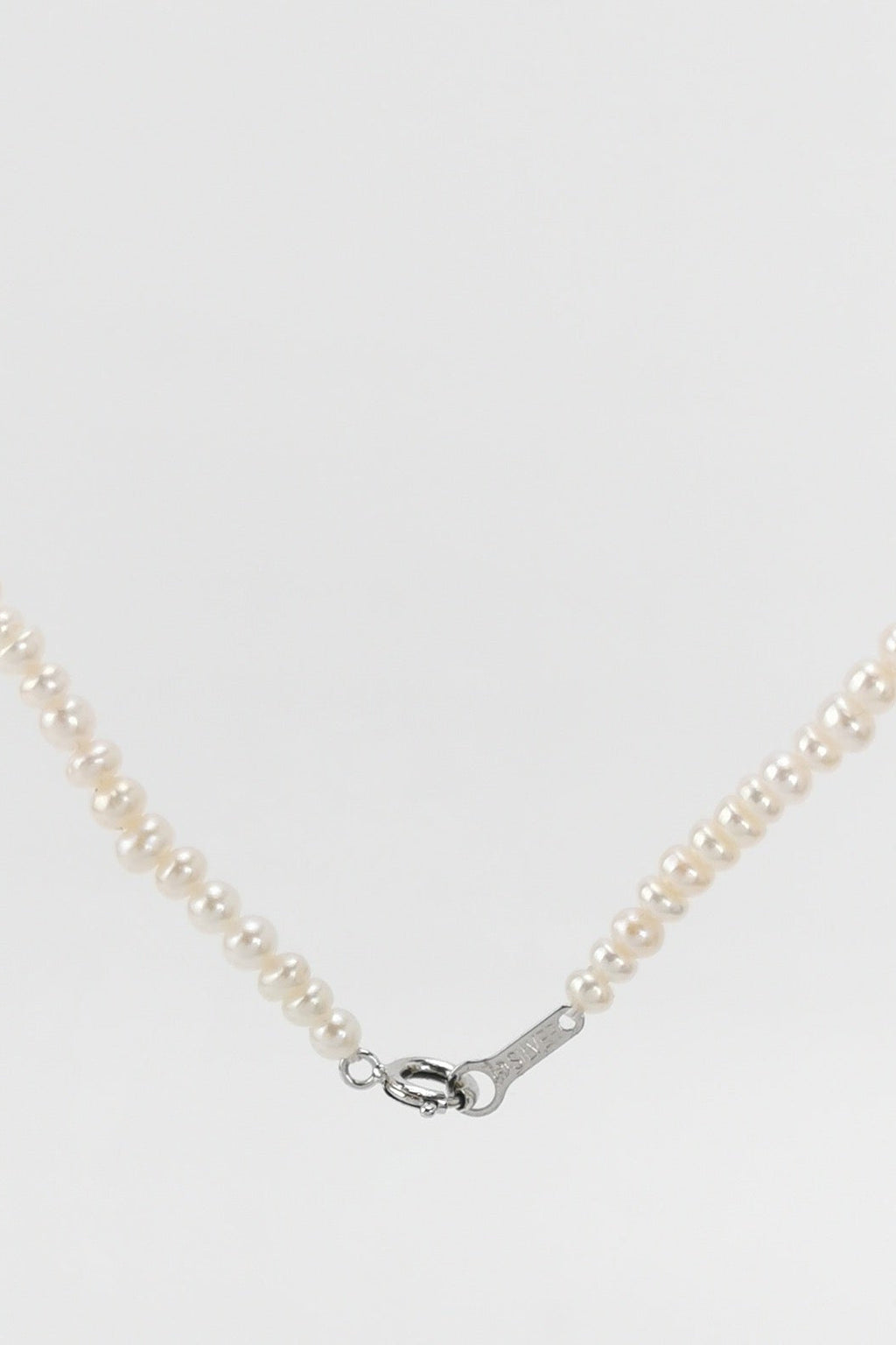TASAKI Vintage Baby Pearl Necklace With Silver Clasp