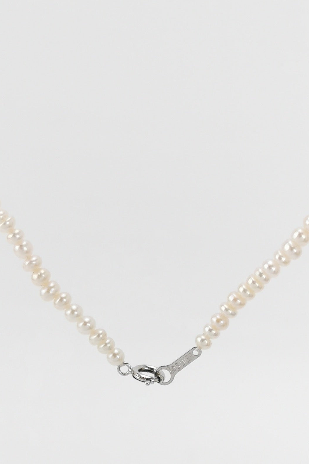 TASAKI Vintage Baby Pearl Necklace With Silver Clasp
