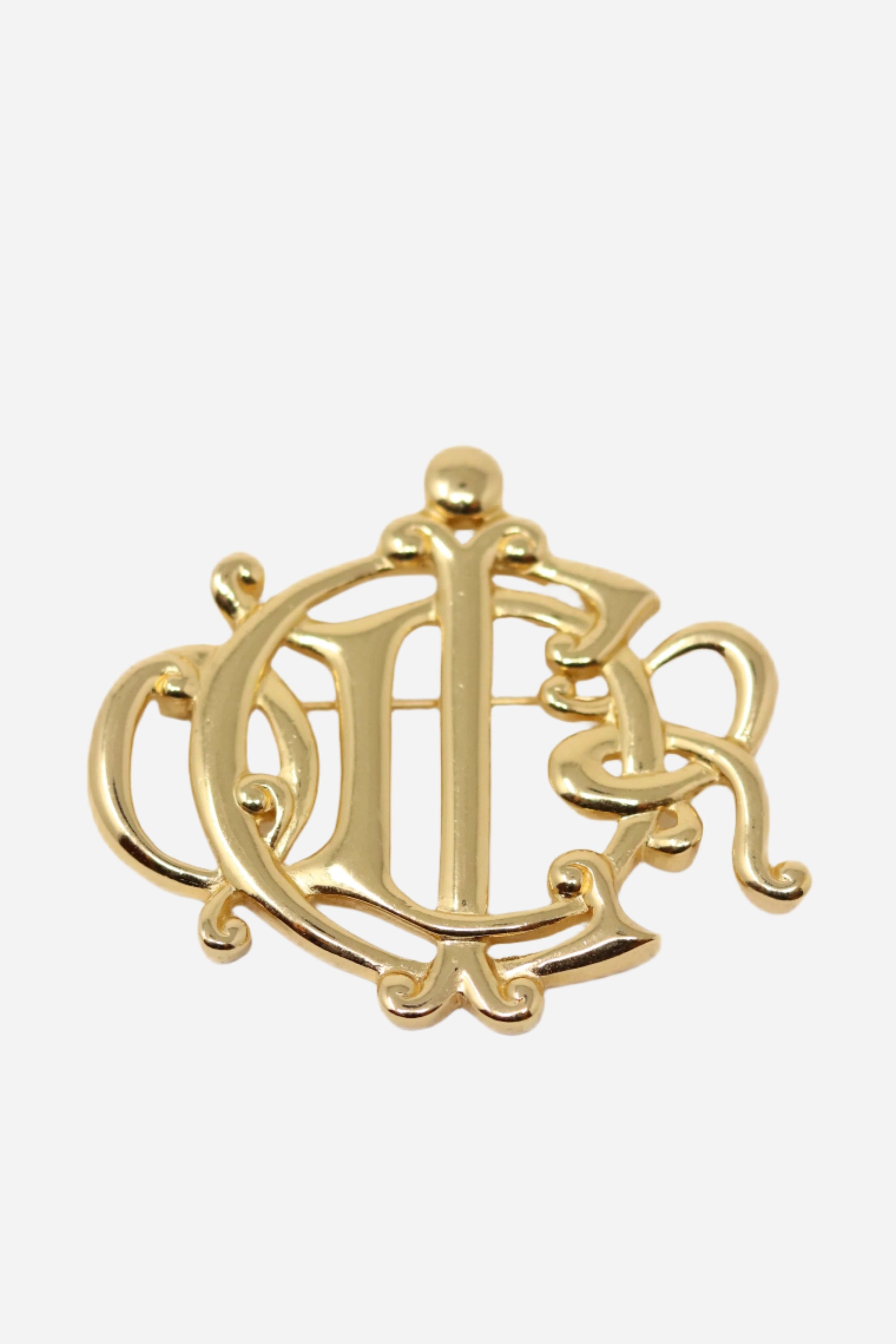 Dior Pumpkin Carriage Brooch