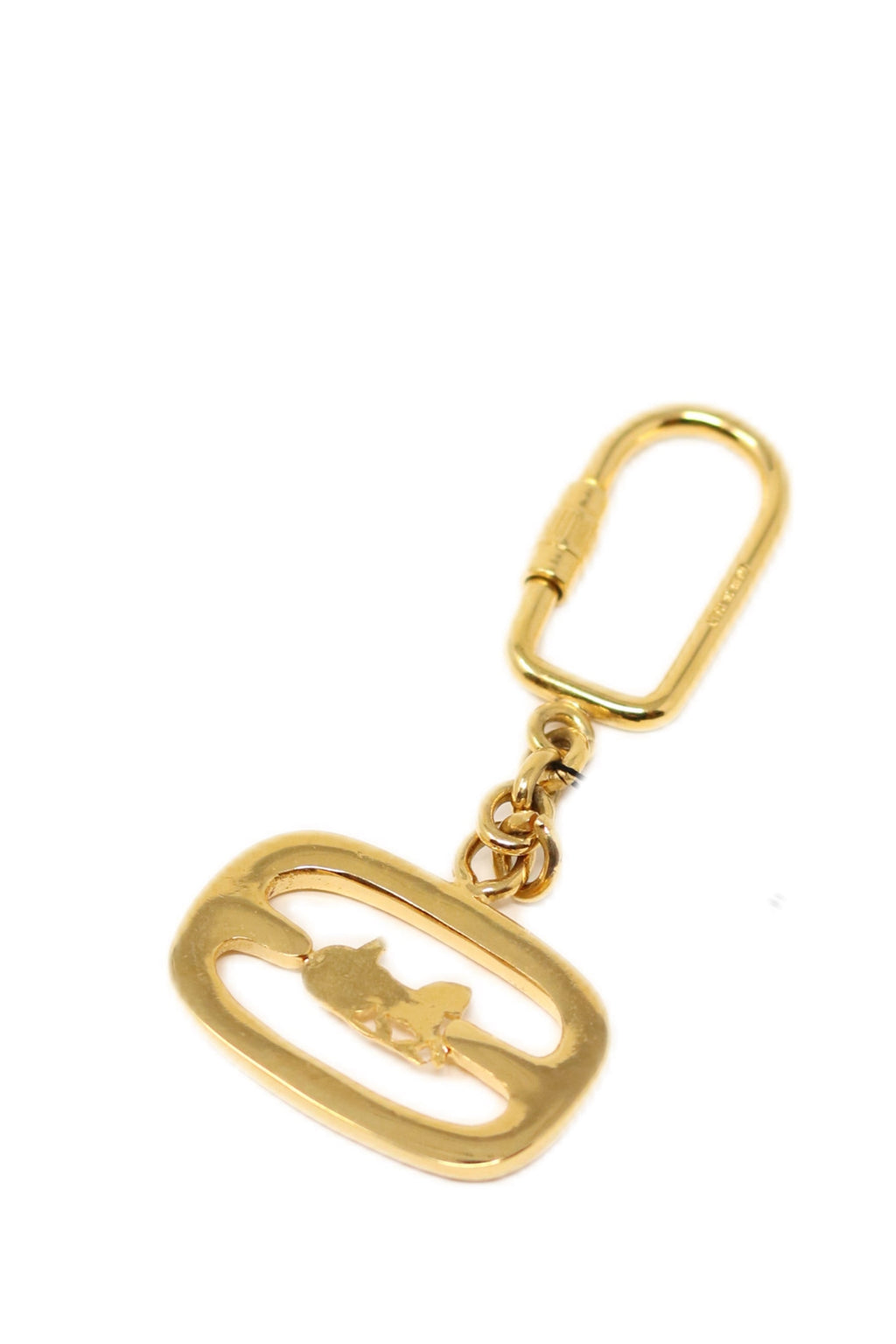 Celine Horse Carriage Key Chain