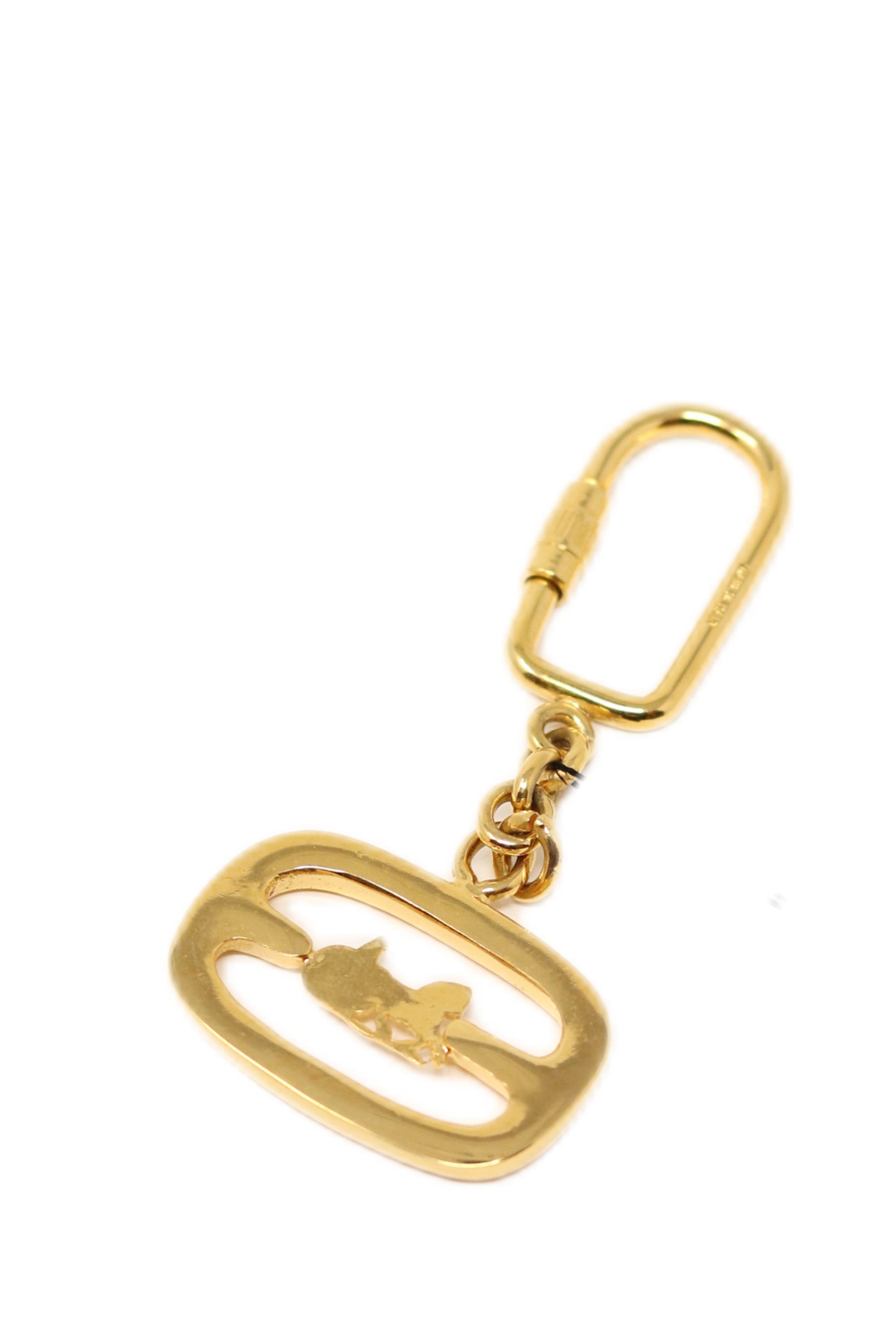 Celine Horse Carriage Key Chain