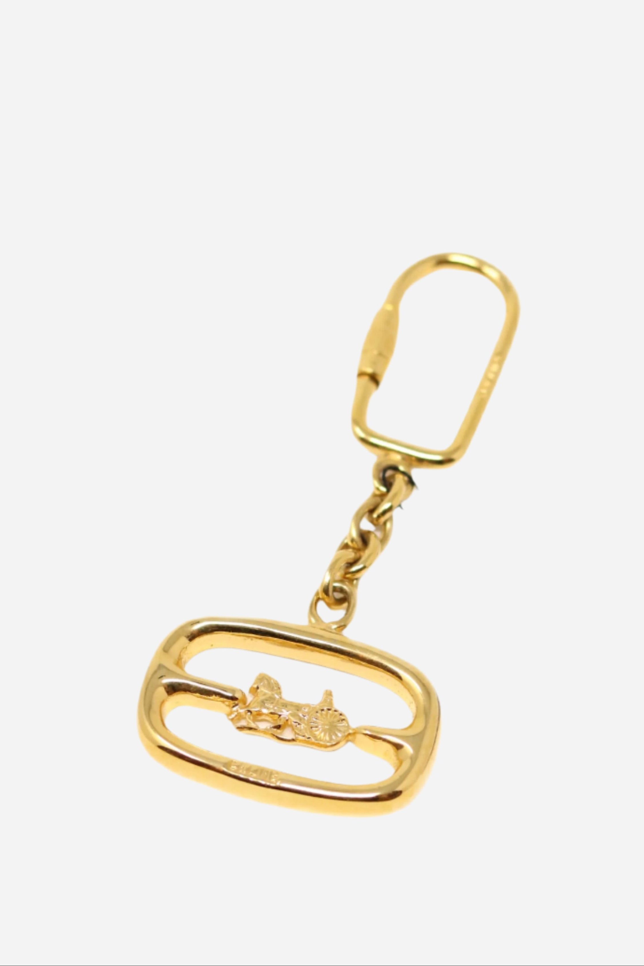 Celine Horse Carriage Key Chain