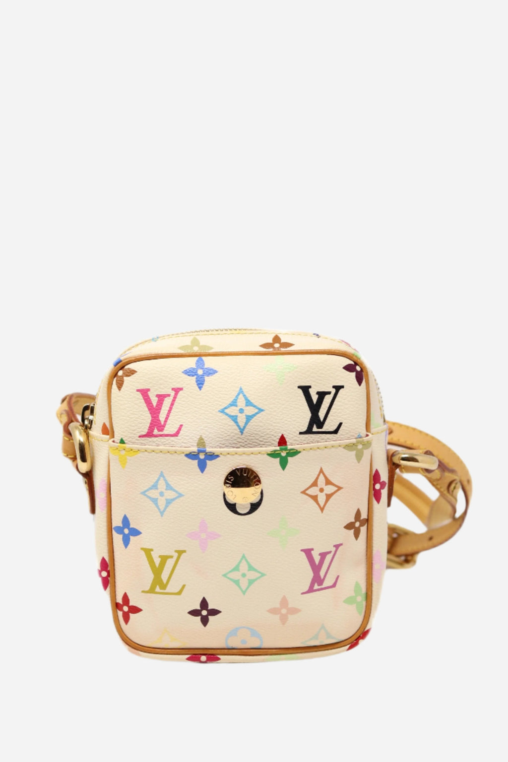 Louis Vuitton 2005 Monogram Multicolor Rift Crossbody Bag