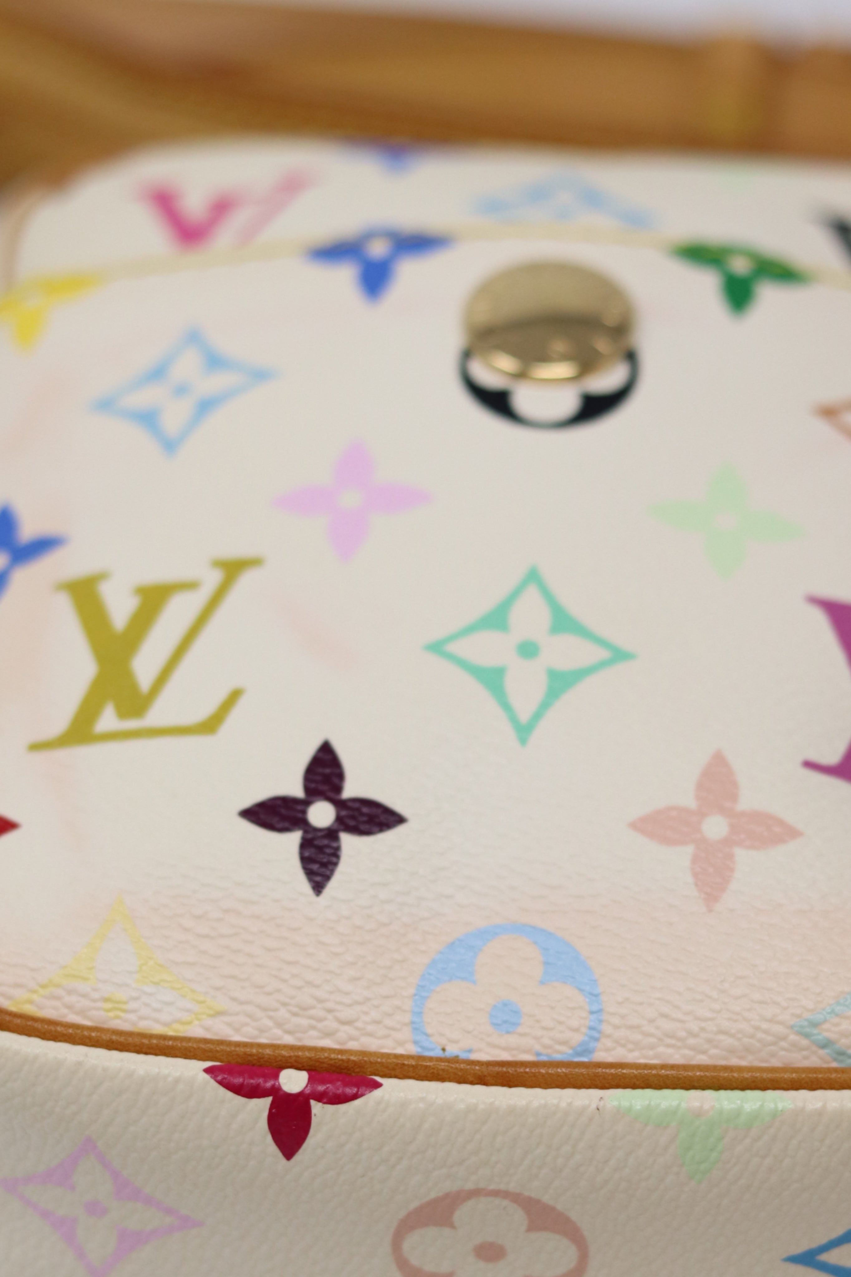 Louis Vuitton 2005 Monogram Multicolor Rift Crossbody Bag