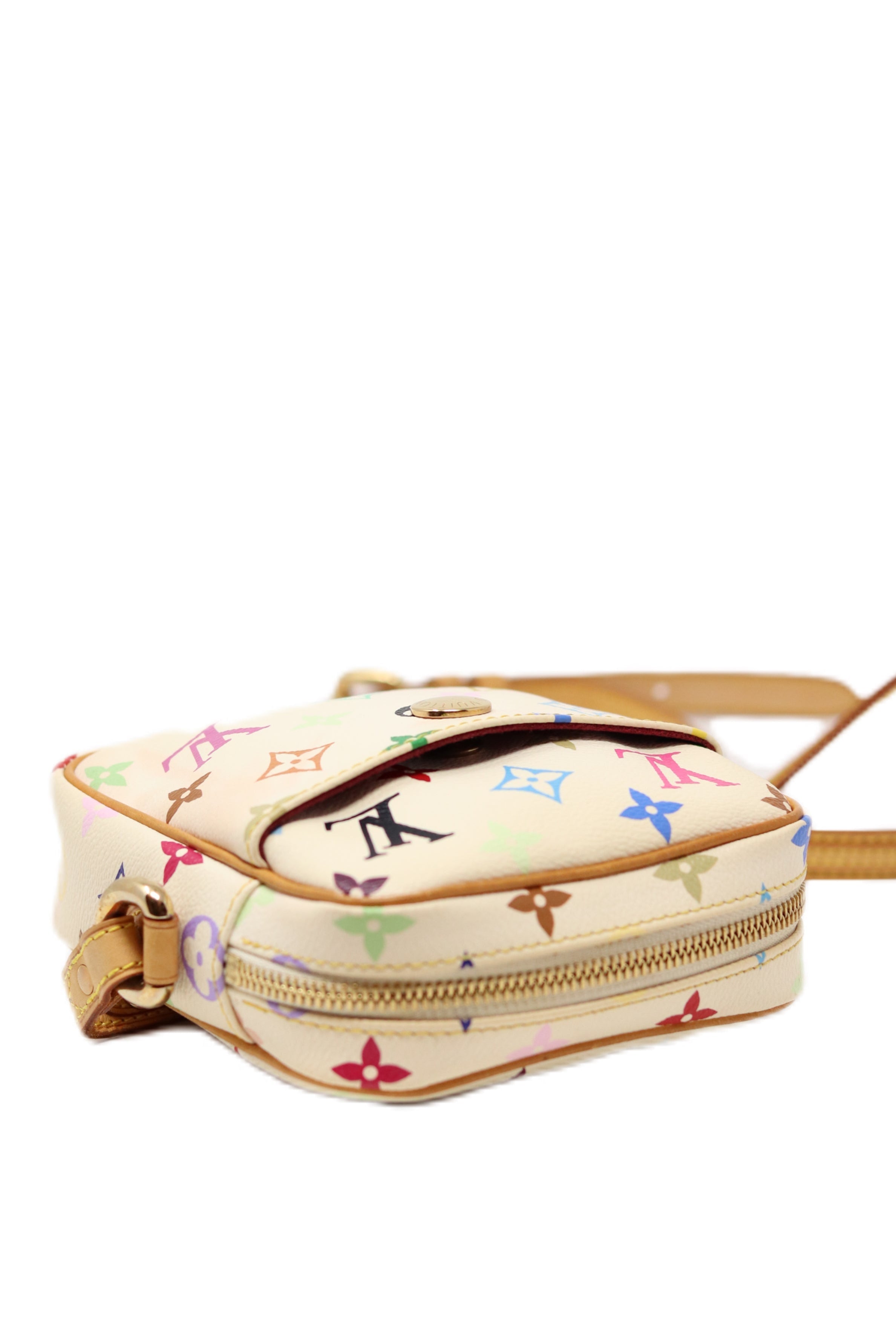 Louis Vuitton 2005 Monogram Multicolor Rift Crossbody Bag